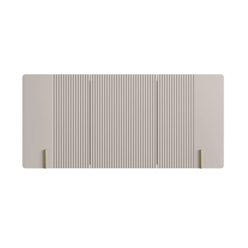 Komoda Malmi 150 cm wisząca - kaszmir / crema bianca / złoty